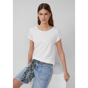 s.Oliver - T-Shirt - Gestreept - Ronde Halslijn - Normale Pasvorm