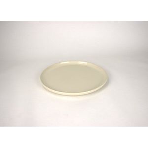 Kitchen trend - Villa - dinerbord - beige - set van 6 - 27 cm rond