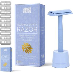 Herbruikbaar Metalen Veiligheidsscheermes voor Dames - Eco-vriendelijk & Duurzaam