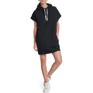 DKNY - Tweekleurig Logo Trekkoord T-shirt - Korte Mouwen