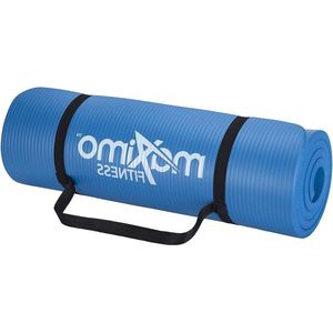 Extra dikke yogamat 12-15 mm - 183 cm x 60 cm - antislip - voor mannen en vrouwen - pilates, planken, stretching - multifunctioneel