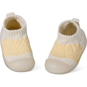 Zachte Sok Schoenen voor Baby Jongens en Meisjes - Antislip Kruipschoenen voor Peuters (6-24 Maanden)