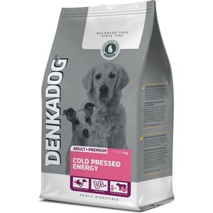 Denkadog Cold Pressed Energy - Hondenvoer - Rund 4 kg