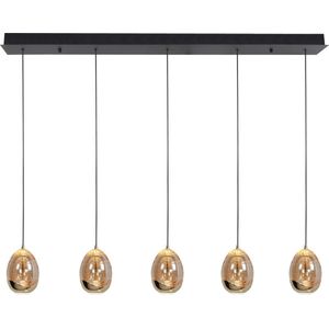 Golden Egg Hanglamp 5 lichts balk 105cm LED 2700K dimbaar - Modern - Highlight