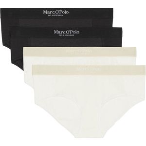 Marc O'Polo Dames hipster slip 4 pack Iconic Rib