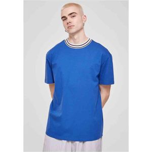 Urban Classics - Kicker Heren T-shirt - 4XL - Blauw