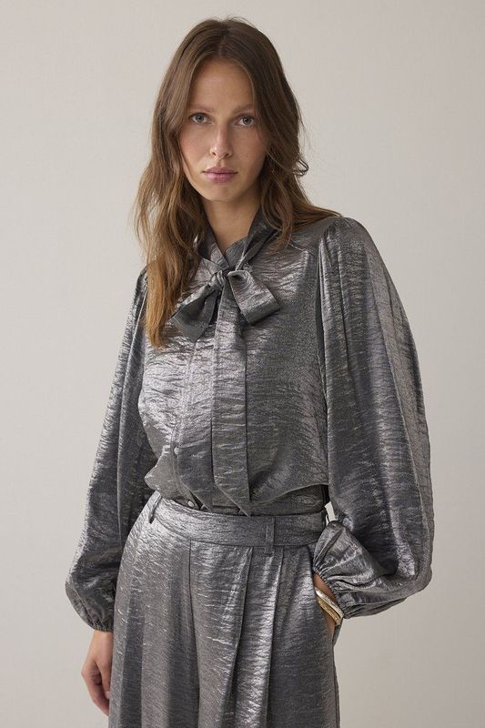 2s3375-12326 Blouse Metallic shine
