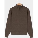 Baileys - Sweatshirt - Bruin - Halfzip - 523153/899