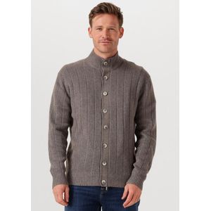 Gentiluomo - Cardigan 8 Buttons - Taupe - Heren