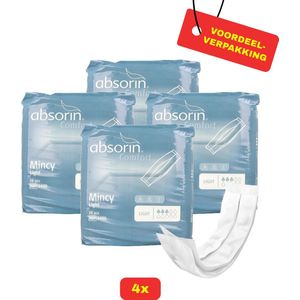 Absorin Mincy - Inlegverband - 4x 28 stuks - Voordeelverpakking