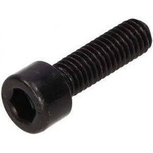 M6 Inbusbout - 6 x 30mm - klasse 8.8 - Zwart - DIN 912- 10 stuks