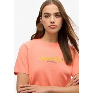 Superdry - Country Club ruimvallend T-shirt - Dames - T-shirts
