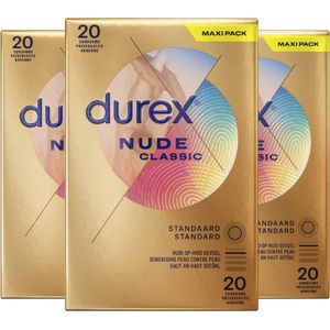 Durex Condooms Nude 20st x 3