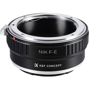 K&F Concept Nikon F - Sony NEX E-mount high precision adapter - Nikon F-mount lens op Sony NEX camera