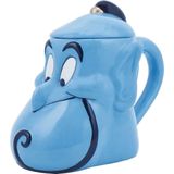 Half Moon Bay - 3D Mok - Multicolor - Met Deksel In De Vorm Van Een Geniehoofd