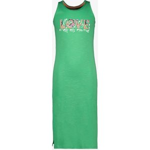 TwoDay lange meisjes jurk groen - Maat 170/176