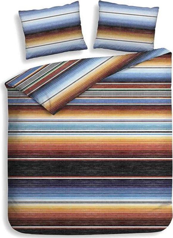 Dekbedovertrek - Grijs - Katoen - Eenpersoons