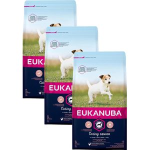 Eukanuba Caring Senior Small Breed Kip - Hondenvoer - 3 x 3 kg
