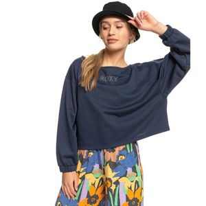 Roxy Next Set Sweatshirt Blauw L Vrouw