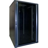 DSI - DS8027 - Serverkast - 27U - Met Glazen Deur - Vrijstaand