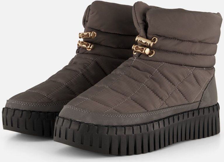 Ilse Jacobsen - Tulip6082 - Enkellaarsjes - Grijs - Nylon