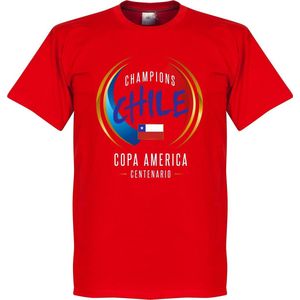 Chili COPA America 2016 Centenario Winners T-Shirt - L