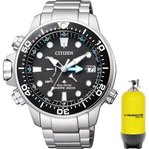 Citizen Promaster Sea Horloge - Citizen heren horloge - Zwart - diameter 46.5 mm - roestvrij staal