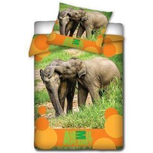 Animal Planet dekbedovertrek - Multi - 1-persoons (140x200 cm + 1 sloop)