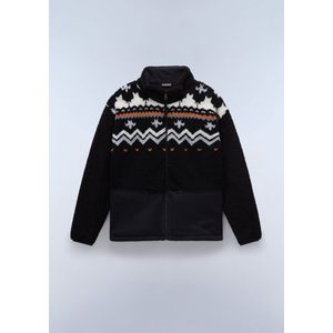 Napapijri - T-Ansei FZW - Sweatshirt - Zwart - Hybride Design