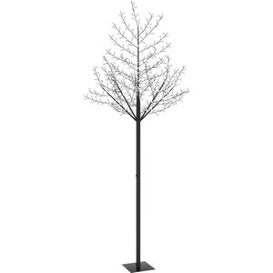 vidaXL-Kerstboom-600-LED's-blauw-licht-kersenbloesem-300-cm
