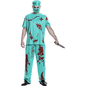 Dokter kostuum - Chirurg kostuum - Halloween dokter - Halloween kostuum - Carnavalskleding - Carnaval kostuum - Volwassenen - One size
