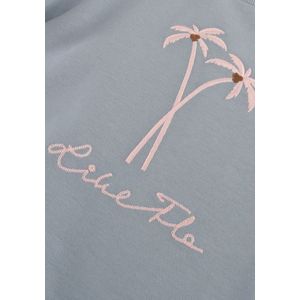 Meisjes sweat top - Ice blauw