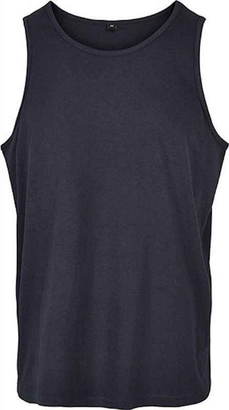 Build your Brand Basic Tank BYBB011 - Navy