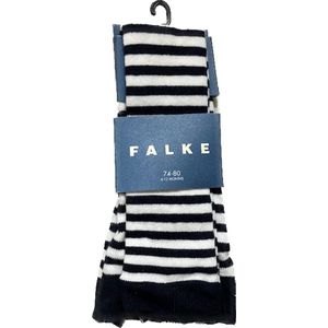 Falke baby legging stripe maat 74/80 navy