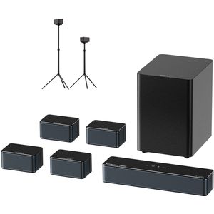 Ultimea - Poseidon D80 Boom - Soundbar - 7.1 - Dolby Atmos - 500 W piekvermogen - APP-bediening