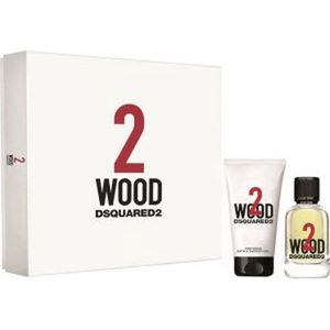 Dsquared² 2 Wood Giftset - 30 ml eau de toilette spray + 50 ml showergel - cadeauset voor unisex