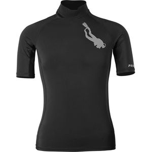 Procean UV-werend lycra shirt | Heren | Diver | black | maat M