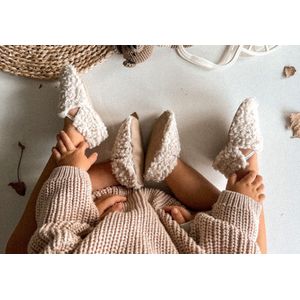 Tinybrands - Slofjes - Tiny Teddy slofje - Baby - Ecru 20