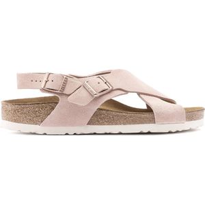 Birkenstock Tulum Dames Sandalen Light Rose Narrow-fit | Roze | Suède | Maat 36