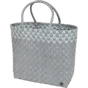 Handed By Sofia - Shopper - grijs met grijsgroen patroon