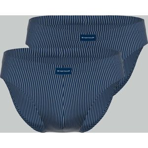 TOM TAILOR Vito Microfiber Herenslip - 2-Pack - Blauw