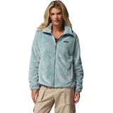 Columbia Dames Fire Side 2 Sherpa volledige rits, volledige rits fleece jas, blauw (Crushed Blue), L