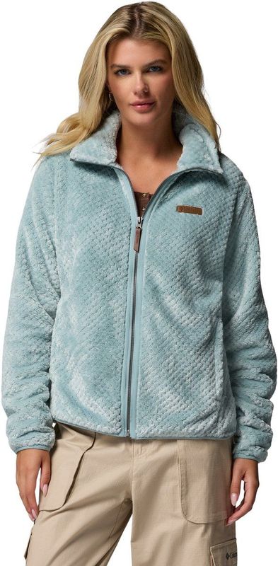 Columbia Dames Fire Side 2 Sherpa volledige rits, volledige rits fleece jas, blauw (Crushed Blue), L