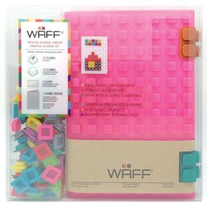 Waff Waff Creatief Dagboek Set A5 Glitter Roze