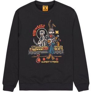 Element - Timber Aboard - Sweatshirt - Zwart - GRS Gerecycled Katoen