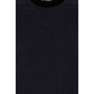 William Lockie - Lamswollen Trui - Navy Melange