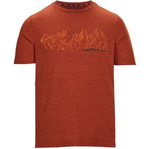 Killtec heren shirt - shirt KM functioneel - 36666 - oranje - maat M