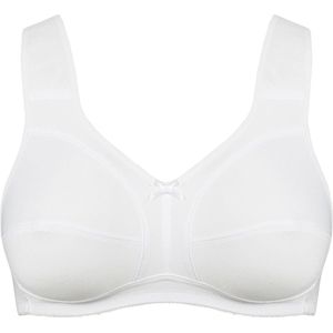 Naturana - Soft bh met gewatteerde bandjes - 86136 - Wit - 100B