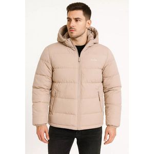 Winterjas Heren - ICON - Steekzakken - Beige