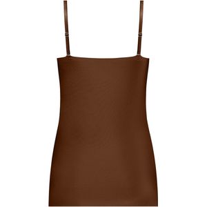 ten Cate Dames Hemd Spaghetti Top – Voordeelverpakking 3 Stuks – Coconut – Maat S – Naadloos & Zacht Ondergoed